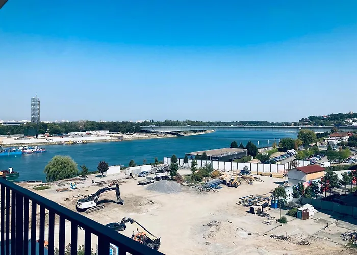 Апартаменты Waterfront Kalemegdan And River View With Garage Белград