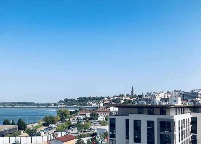 Waterfront Kalemegdan And River View With Garage Apartament